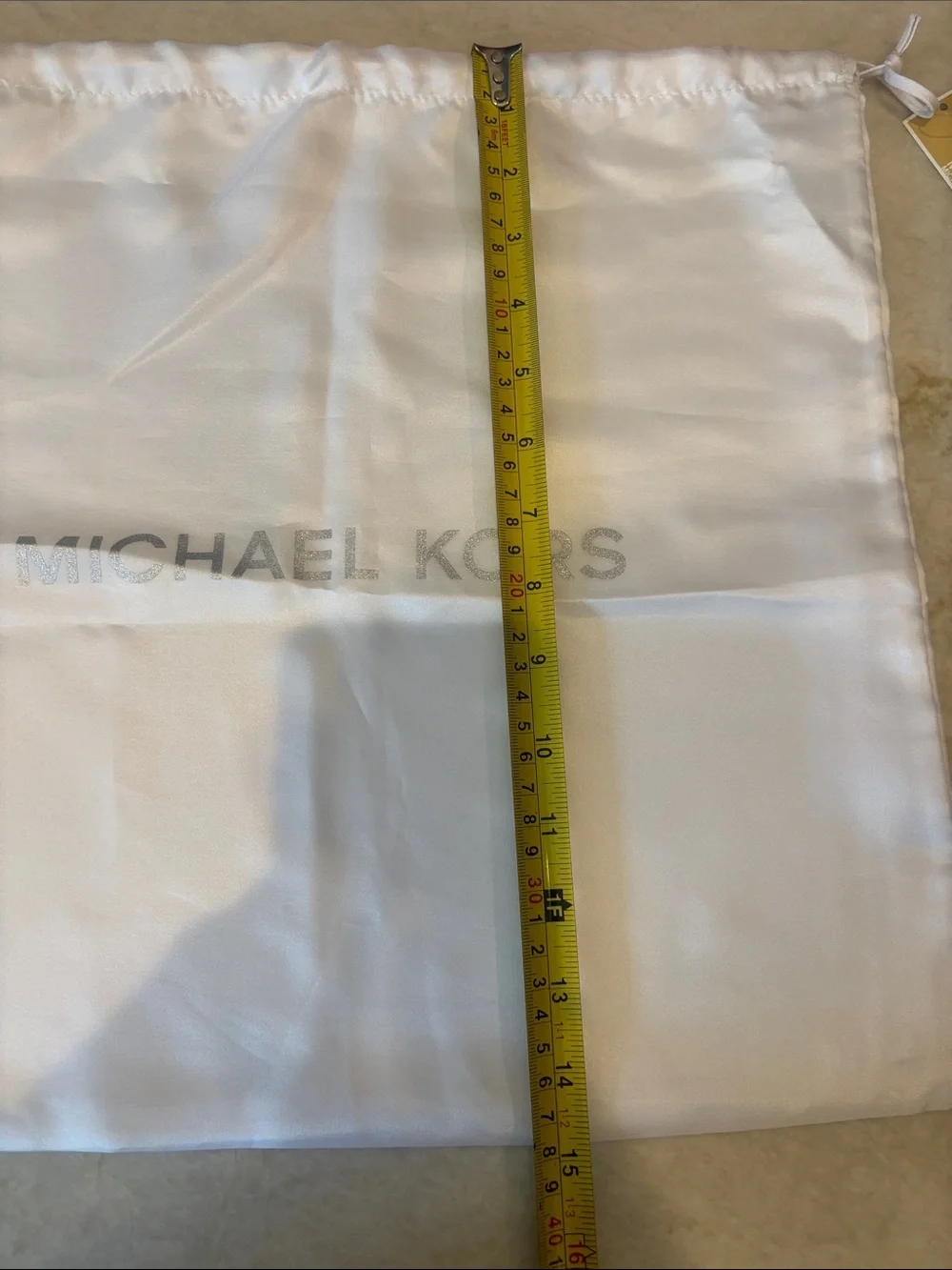 Michael Kors 16x15 dust bag